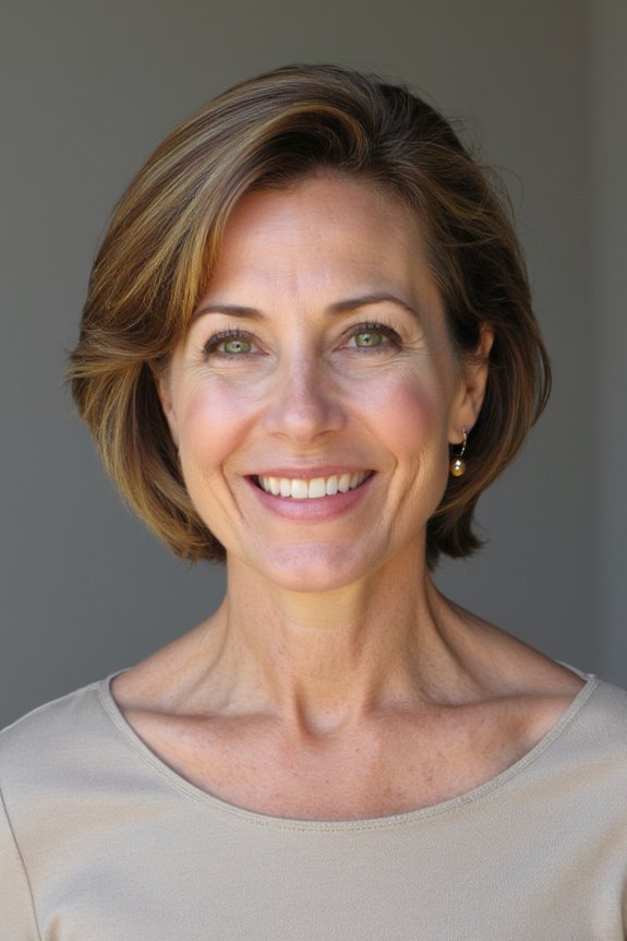 29+ Slimming Short Hairstyles for Women Over 50 With Round Faces in 2025 93 slimming short rounded hair