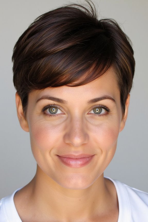 35+ Most Flattering Ways to Get a Pixie Cut for Round Face Shapes in 2025 36 soft balanced pixie cut