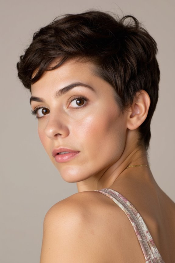 29+ Most Flattering Pixie Cuts for Oval Face Shapes in 2025 17 soft curls pixie hairstyle
