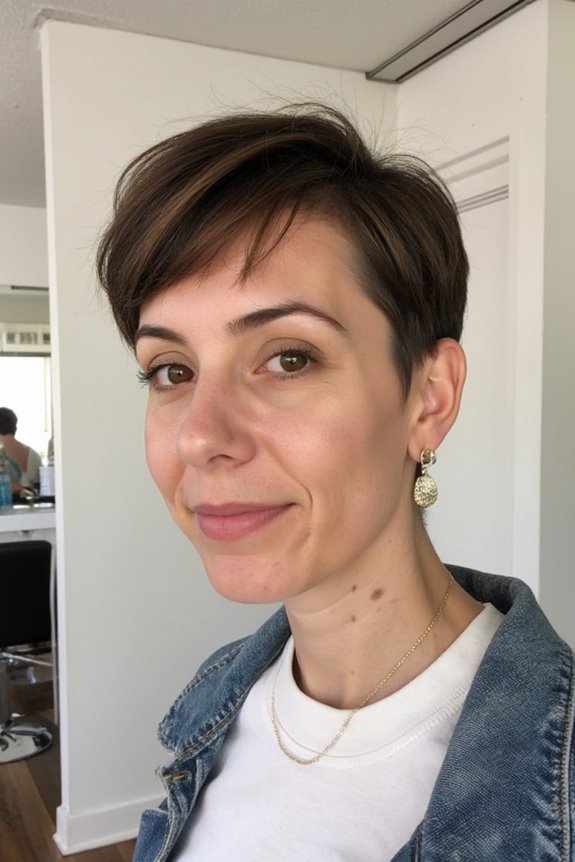 25+ Undercut Pixie Bob Haircuts To Consider for a Short & Easy Cut to Style in 2025 49 soft feminine pixie bob