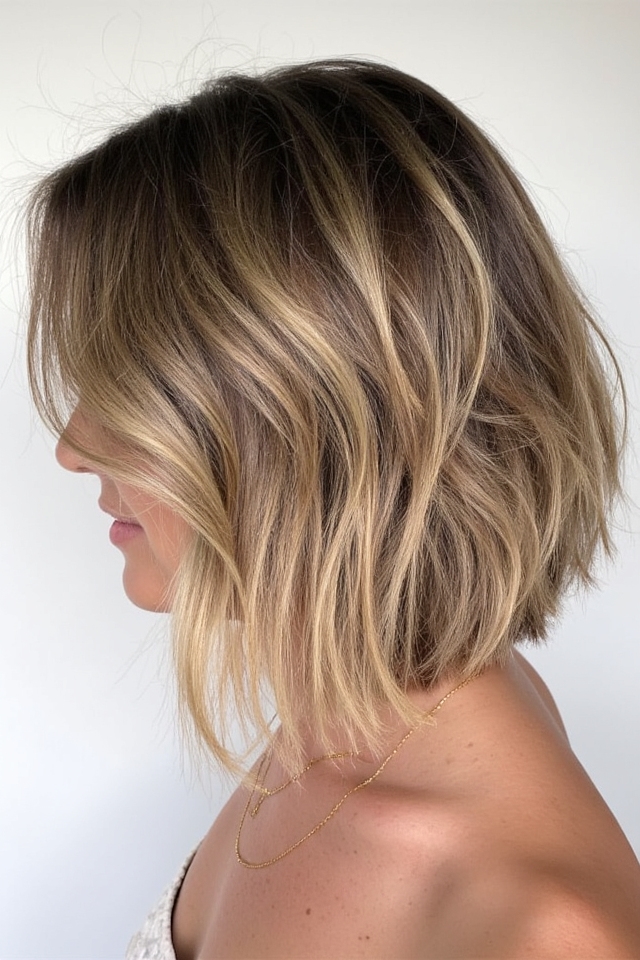 36+ Short Asymmetrical Bob Hairstyles Trending in 2025 84 soft flowy asymmetrical bob