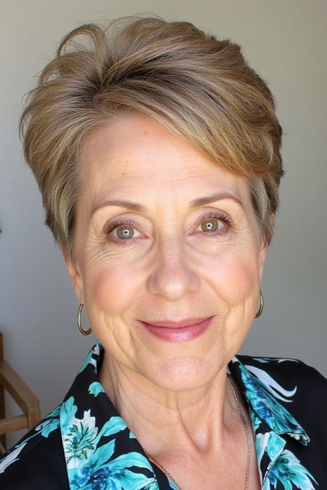 50+ Fabulous Short Haircuts Women Over 60 Are Getting in 2025 61 soft layered pixie hairstyle