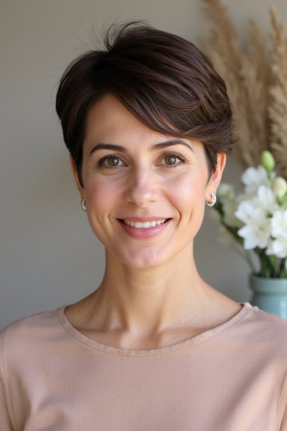 39+ Best Pixie Cuts for Fine Hair to Look Fuller in 2025 24 soft layered pixie hairstyle