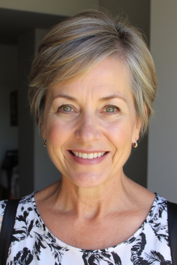 25+ Ladies Over 60 With a Round Face Show How to Rock Short Haircuts in 2025 12 soft layered short hairstyles