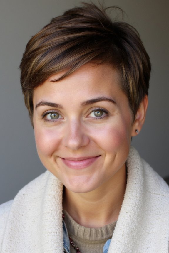 34+ Low-Maintenance Pixie Cuts That Are Still Super Cute in 2025 119 soft layers enhance pixie