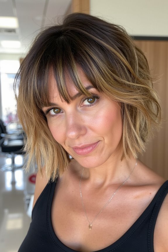 25+ "Shattered Bob" Haircuts to Totally Get in 2025 64 soft ombre shattered bob