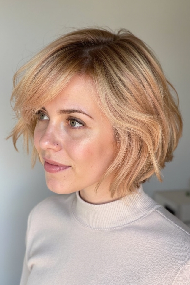 50+ Bixie Haircut Examples Trending Right Now 65 soft peach bixie waves