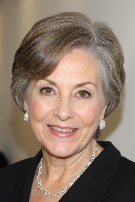 25+ Incredible "Short" Shag Haircuts for Older Women in 2025 8 soft structured layered hairstyle