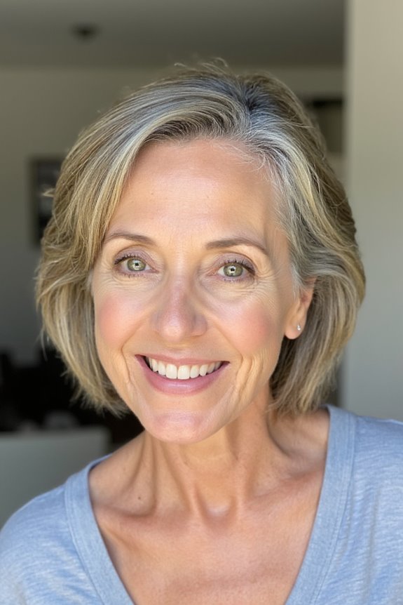 44+ Stylish & Fuss-Free Short Hairstyles for Women Over 50 in 2025 10 soft wavy cropped hairstyle