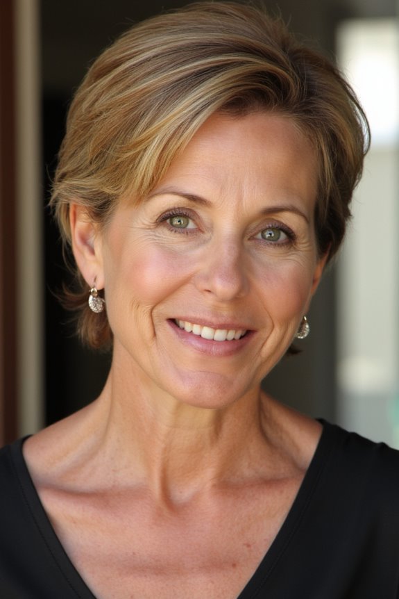 43+ Trendiest Pixie Haircuts for Women Over 50 in 2025 12 soft wavy pixie elegance