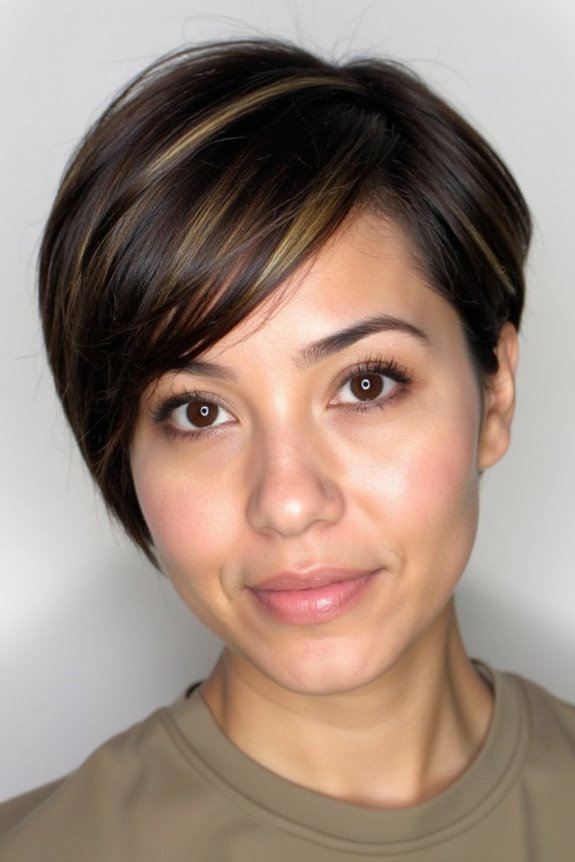 16+ Best Short Hair With Highlights in 2025 60 sophisticated dark brown highlights
