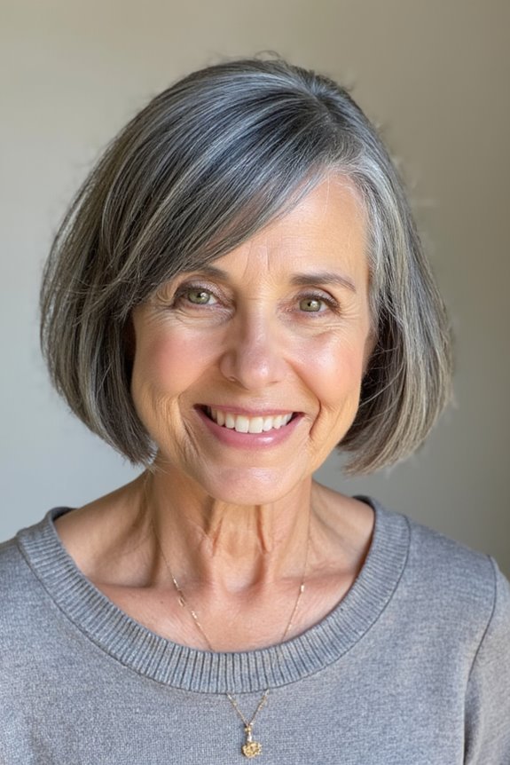41+ Easy and Stylish Short Bobs With Bangs for Women Over 60 in 2025 101 sophisticated short bob fringe