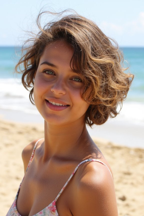 Gorgeous Beach Waves for Short Hair: 22+ Examples to Copy in 2025 49 spiral beach waves styling tips