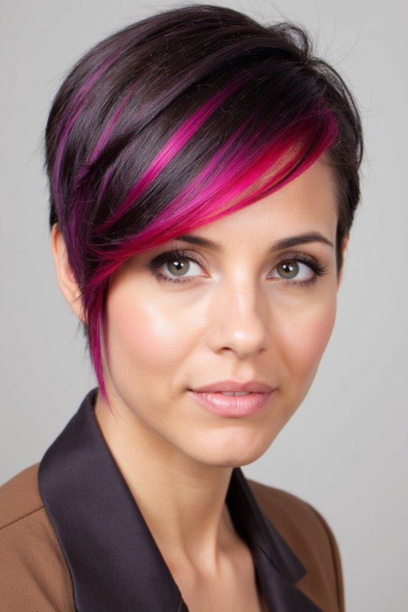 35+ Asymmetrical Pixie Cut Ideas That Make a Statement for 2025 29 striking two tone pixie cut