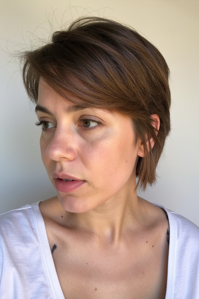50+ Bixie Haircut Examples Trending Right Now 9 stylish ash brown bixie