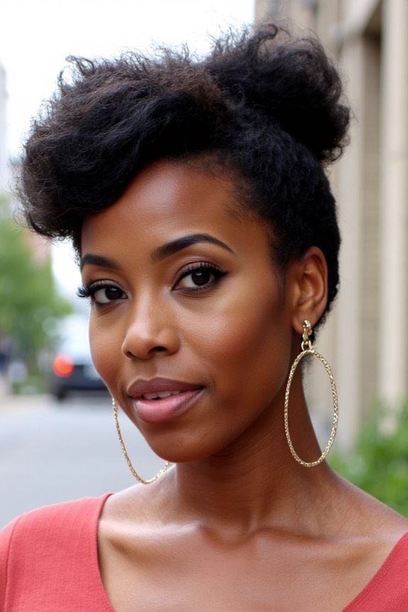 40+ Incredible Short Hairstyles for Black Women in 2025 30 stylish low maintenance afro puff