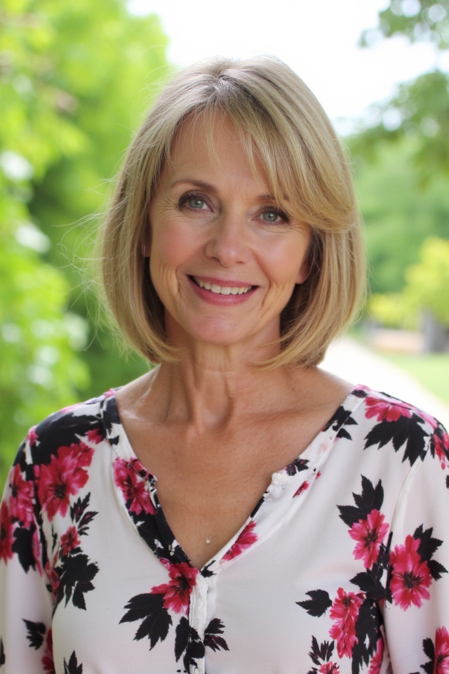 50+ Fabulous Short Haircuts Women Over 60 Are Getting in 2025 48 stylish short a line bob