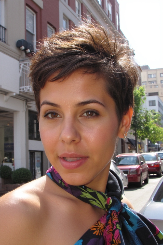 24+ Spiky Pixie Cuts for a Bold, Yet Super Cute Look in 2025 27 stylish spiky pixie bangs