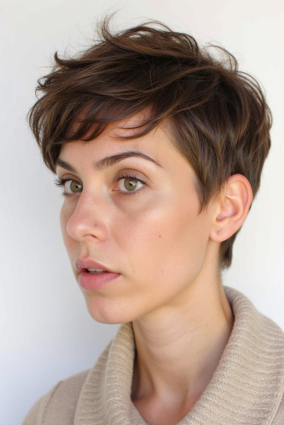 26+ Cutest Short Haircuts for Thick, Wavy Hair to Style More Easily in 2025 94 stylish wavy pixie cut