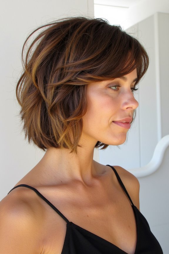 30+ Retro 70s Short Shag Haircuts Trending in 2025 72 subtle balayage for shags