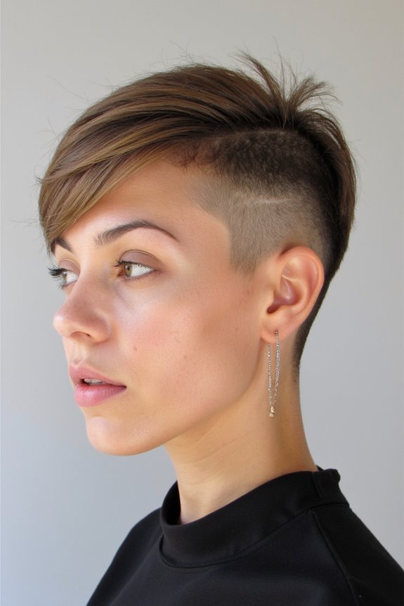 15+ Cutest Shaved Pixie Cuts for a Bold Look in 2025 29 subtle edgy pixie hairstyle