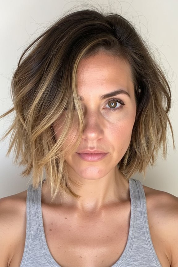 42+ Flattering Short Hairstyles for Long Faces in 2025 114 subtle highlights for bobs