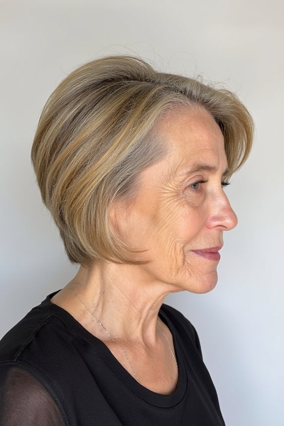 22+ No-Fuss, Yet Stylish Short Bob Haircuts for Women Over 70 in 2025 37 subtle highlights for bobs