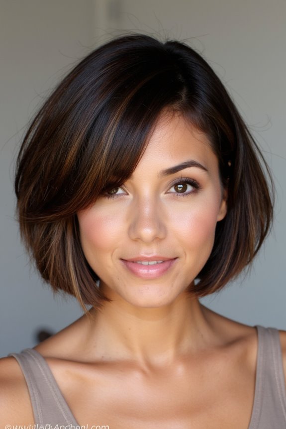 16+ Amazing Examples of Short Dark Brown Hair in 2025 35 subtle highlights for depth
