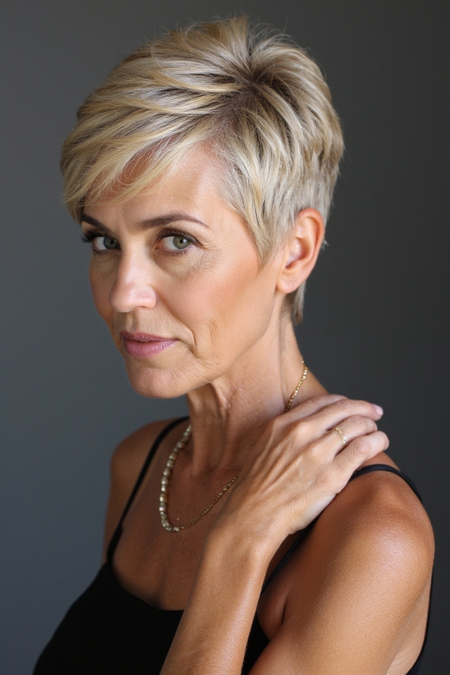 50+ Fabulous Short Haircuts Women Over 60 Are Getting in 2025 118 subtle highlights for sophistication