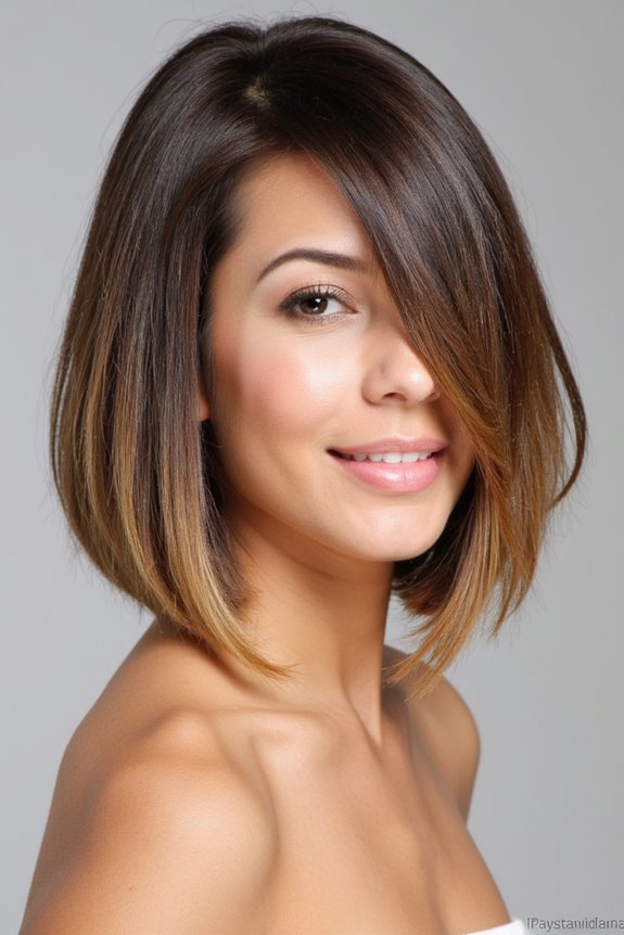 15+ Sleek Cinch Bob Hairstyles That Are Trending Now in 2025 34 subtle ombre cinch bob