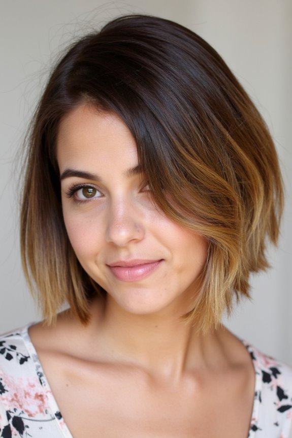 46+ Cute Short Haircuts for Short Hair Trending in 2025 171 subtle ombre for short hair
