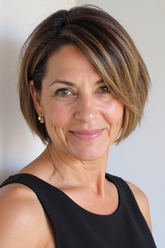 46+ Sexiest Short Hairstyles for Women Over 40 in 2025 96 subtle ombre short hairstyle