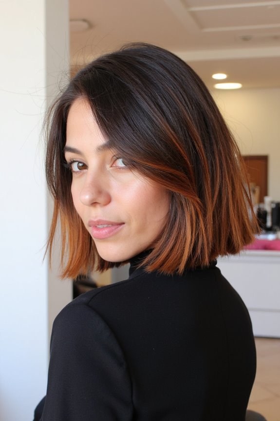 31+ Italian Bob Haircut Examples to See If Trying This New Trend in 2025 71 subtle red italian bob