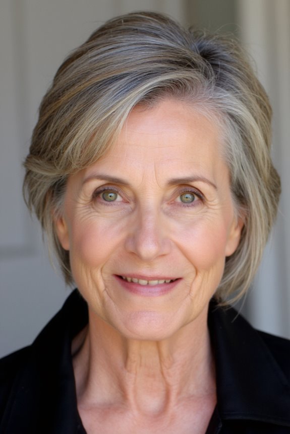25+ Ladies Over 60 With a Round Face Show How to Rock Short Haircuts in 2025 32 tapered cut enhances features