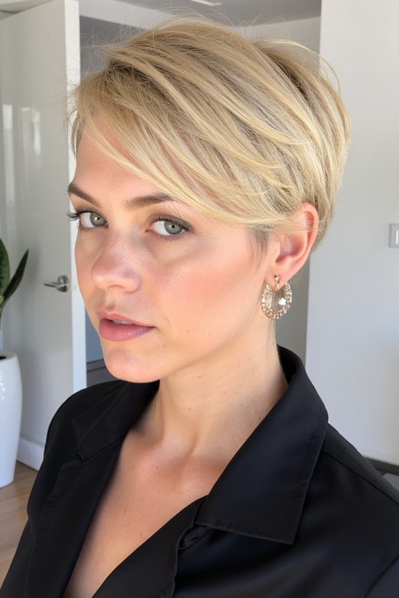 49+ Short Blonde Hair Ideas We Can't Stop Staring At 2025 78 tapered neck blonde bob