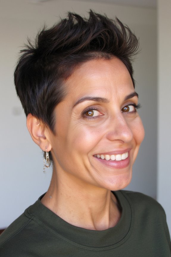 46+ Sexiest Short Hairstyles for Women Over 40 in 2025 100 tapered pixie cut transformation