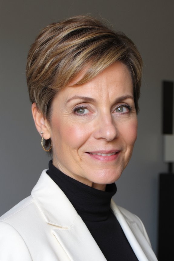 20+ Stylish Choppy Pixie Styles for Women 50 in 2025 11 tapered sides pixie haircut