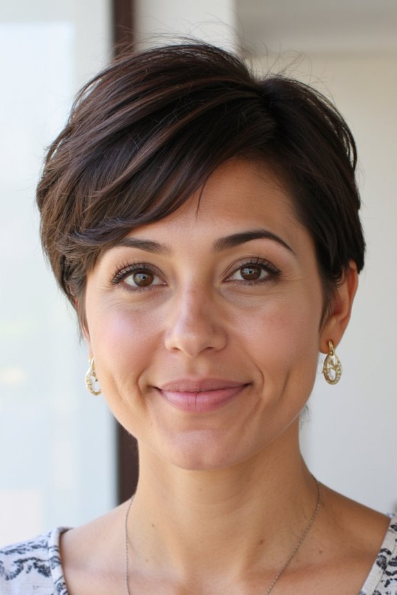 The 50+ Best Pixie Cuts for Thick Hair to Be More Manageable in 2025 164 textured bangs for pixie