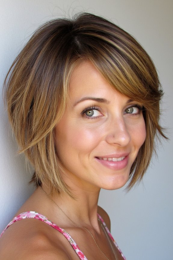42+ Flattering Short Hairstyles for Long Faces in 2025 98 textured bob for long faces