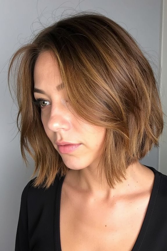 16+ Best Short Hair With Highlights in 2025 42 textured bob with highlights
