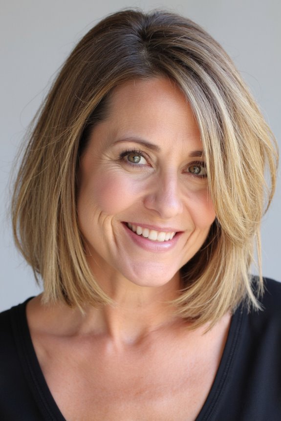 44+ Stylish & Fuss-Free Short Hairstyles for Women Over 50 in 2025 132 textured bob with layers