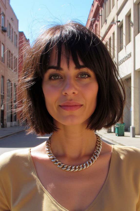 35+ Edgy Short Haircuts for Women Wanting a Bold, New Style in 2025 60 textured bob with movement