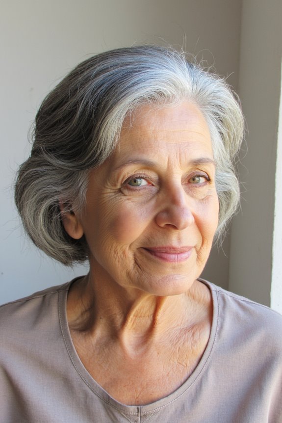 22+ No-Fuss, Yet Stylish Short Bob Haircuts for Women Over 70 in 2025 10 textured bob with waves