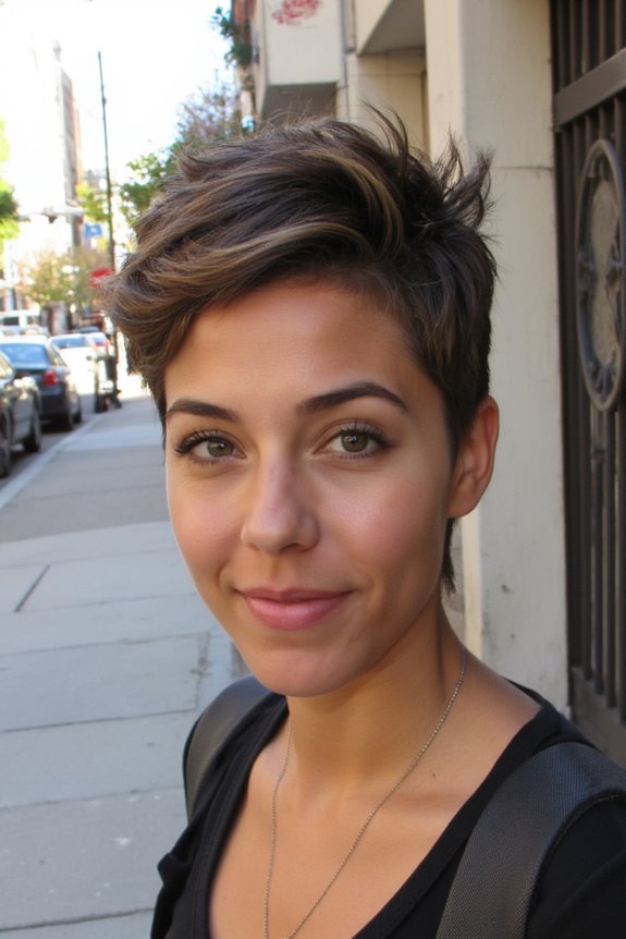 20+ Sassy Pixie Haircuts That Are Owning in 2025 6 textured choppy layer pixie