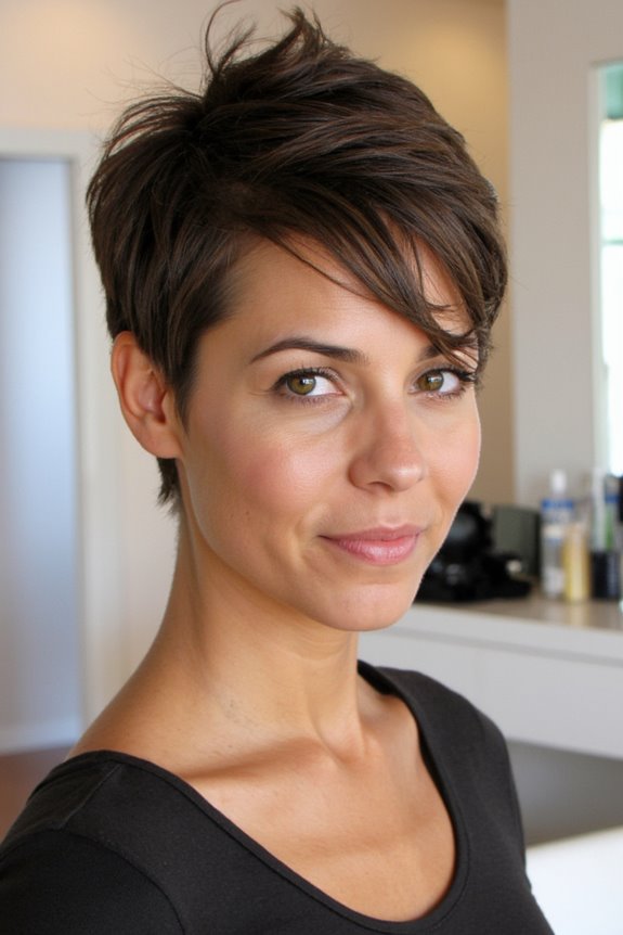 50+ Types of Choppy Pixie Cuts Women Are Asking for This Year 2025 7 textured crop pixie style