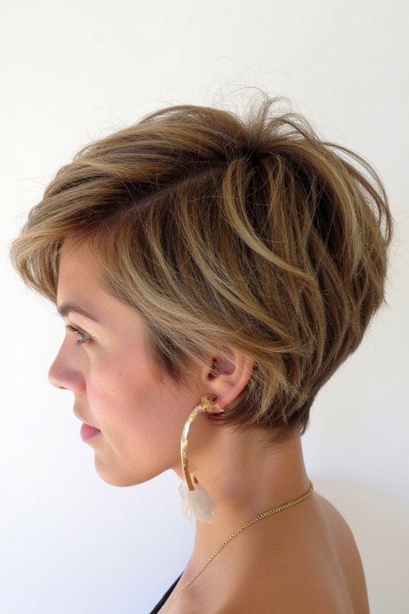 Short Fluffy Hair: 30+ Ways to Pull Off This Cute Hair Trend in 2025 57 textured crop with side part