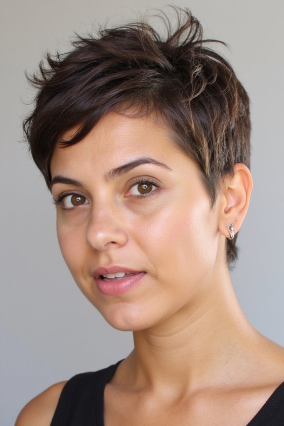47+ Textured Pixie Cut Ideas for a Messy, Modern Look in 2025 58 textured crown pixie cut