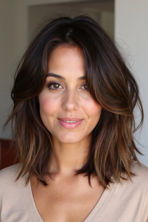 16+ Amazing Examples of Short Dark Brown Hair in 2025 15 textured dark brown shag
