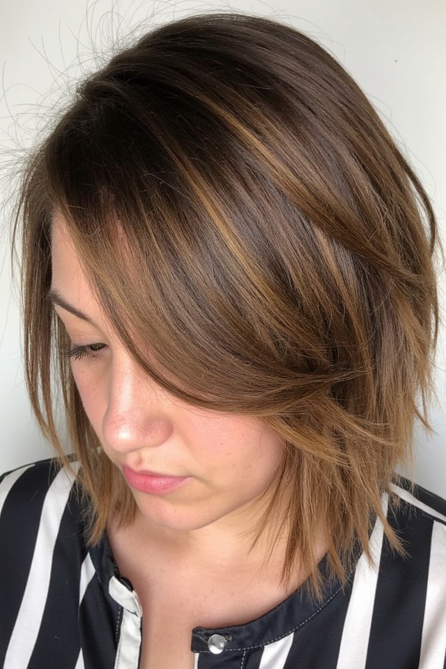 33+ Jaw-Length Bob Haircuts to See If You Want a Chic Crop in 2025 74 textured edgy jaw length bob
