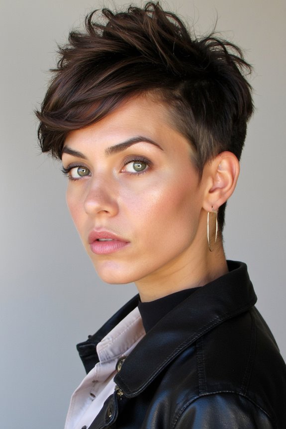 50+ Types of Undercut Pixie Cuts & How to Rock It Best in 2025 8 textured edgy pixie hairstyle